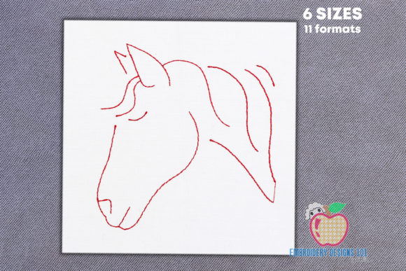 Download A Horse Made in Red Lineart - Lineart Collection